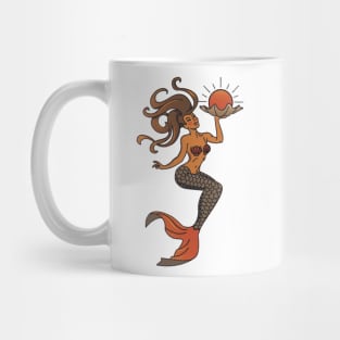 Mermaid Vintage Tattoo Mug